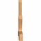 Ekena Millwork Alberta Smooth Timber Gable Bracket, Western Red Cedar, 96"W x 44"H x 3 1/2"D x 5 1/2"F, 11/12 Pitch GBW096X44X0406ALB00SWR - alternate 4